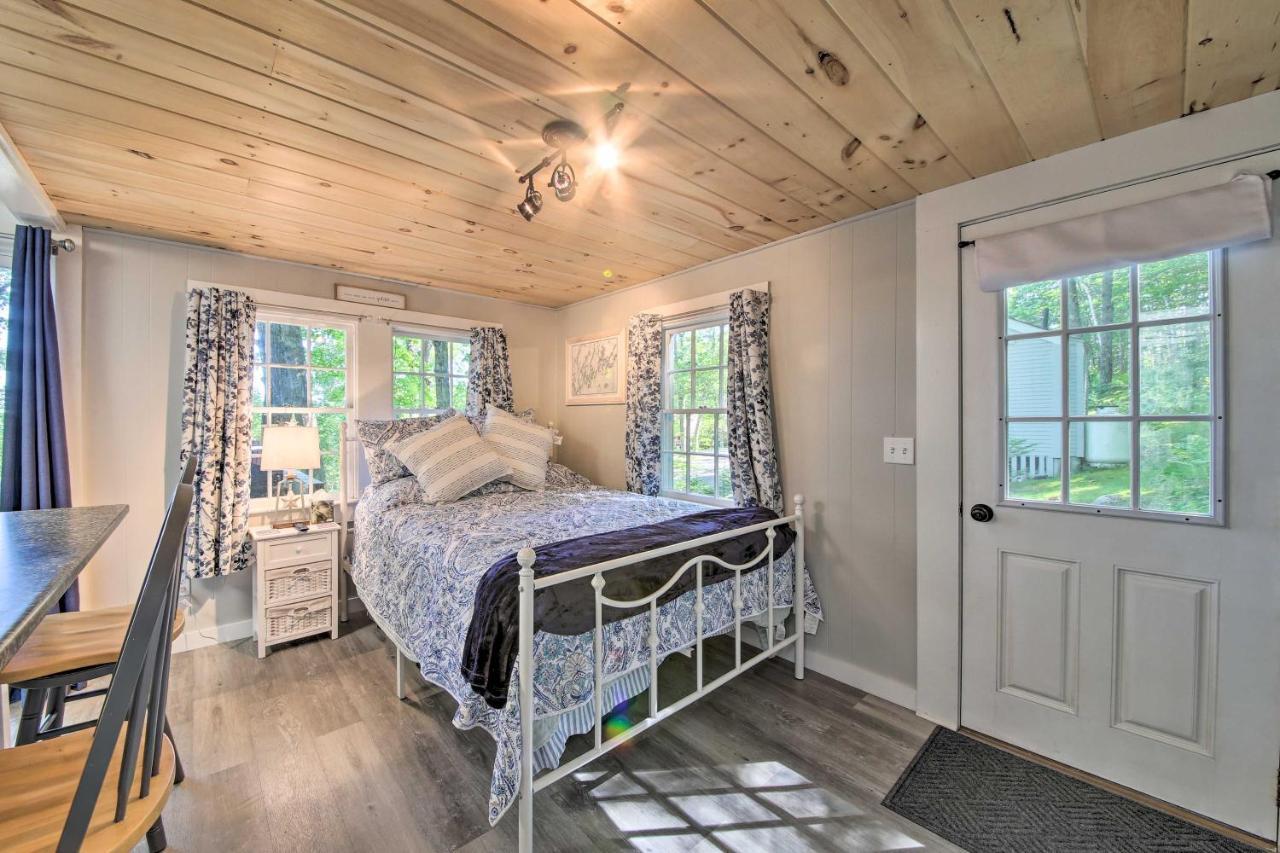 Lush Edgecomb Studio Cottage With Fire Table! Exterior photo