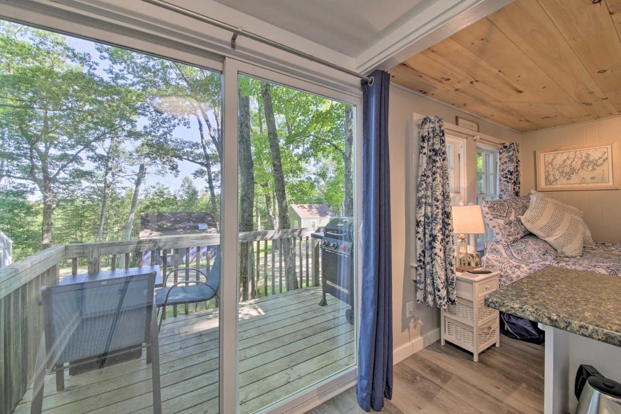 Lush Edgecomb Studio Cottage With Fire Table! Exterior photo