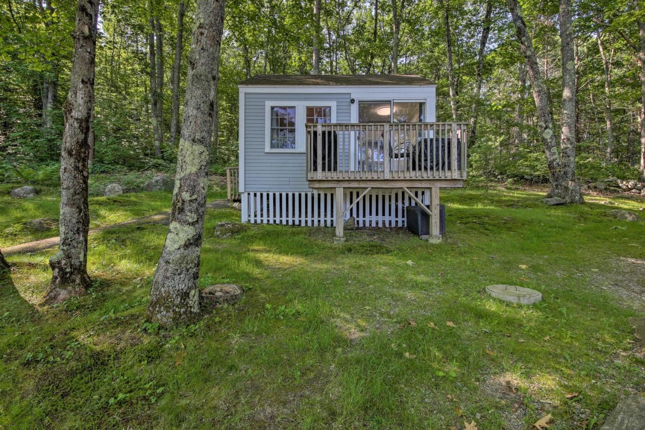 Lush Edgecomb Studio Cottage With Fire Table! Exterior photo