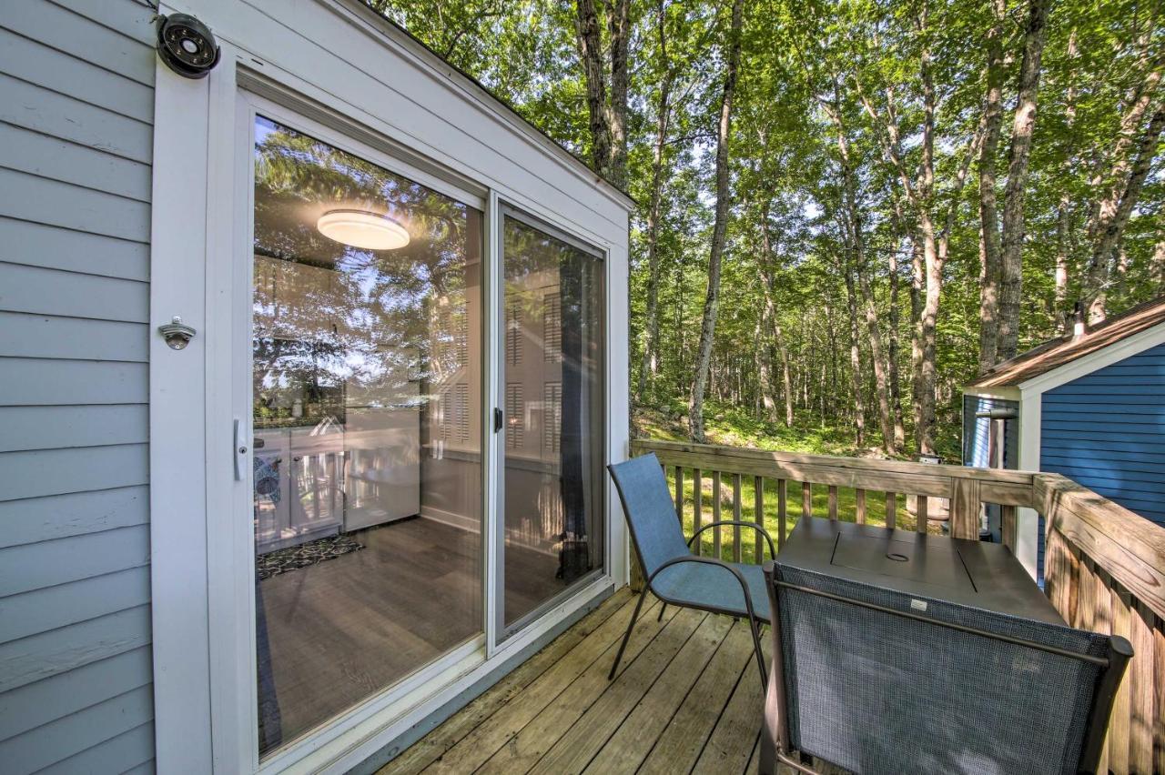 Lush Edgecomb Studio Cottage With Fire Table! Exterior photo